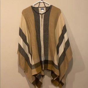 Apt. 9 Plaid Poncho